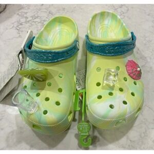 Margaritaville Jimmy Buffett Limited Edition Crocs Men's 11 & Womens 9 Jibbitz